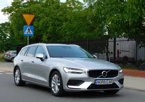 Volvo V60 cena 72222 przebieg: 197000, rok produkcji 2019 z Siewierz małe 16